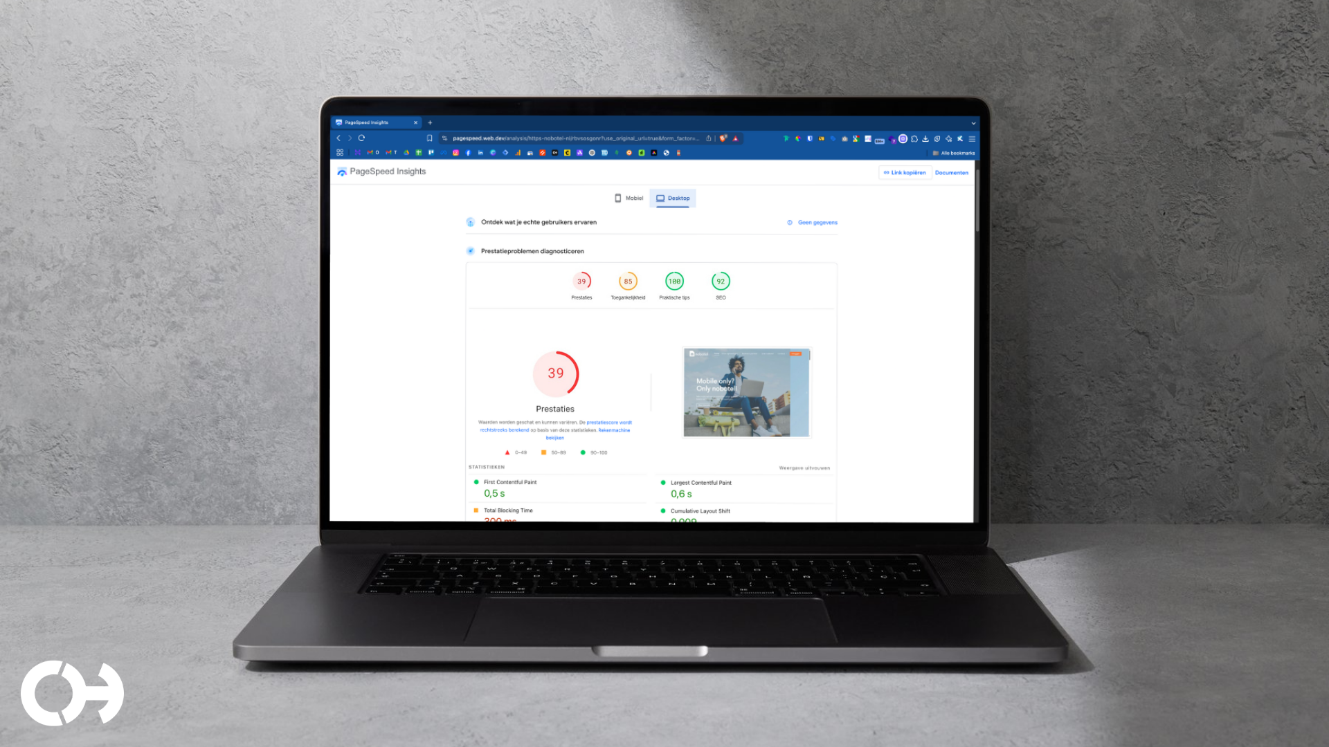 Nobotel pagespeed2