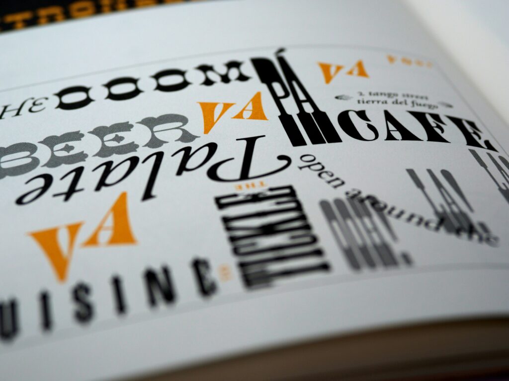 Website lettertype kiezen